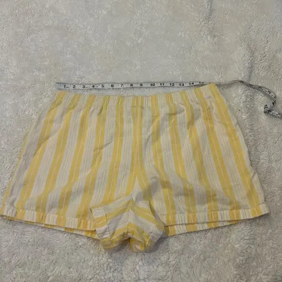 Guess Womens VTG Made in USA Yellow Cotton Shorts Boho Indie Summer Casual Sz 2 - Picture 3 of 6